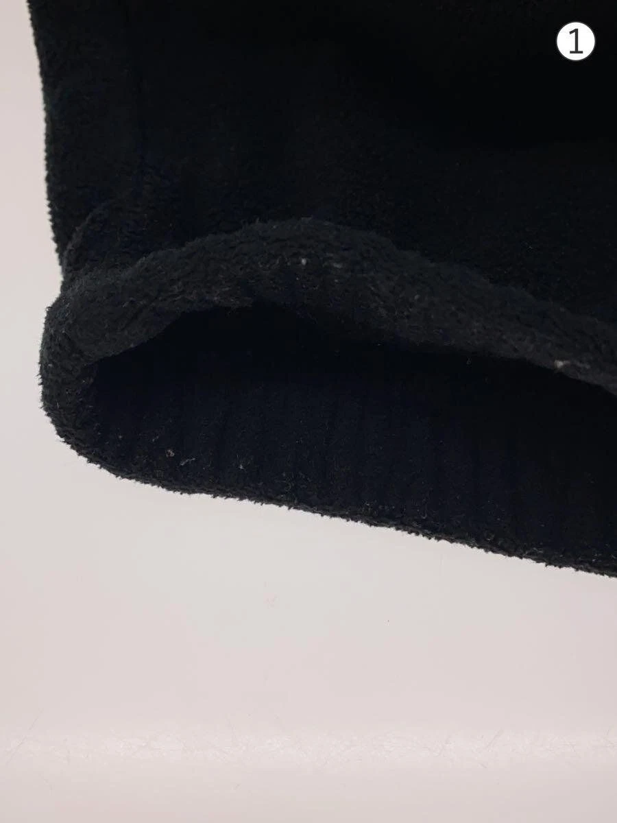 Felpa Supreme con cappuccio M poliestere nera tinta unita usata