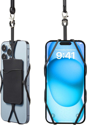 2 Packs Cell Phone Lanyard Crossbody Adjustable Neck Phone Holder with Card Pock