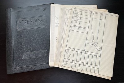 Reading, Pa. Textile Machine 1941 Management Manual & Knitting Inspection Forms