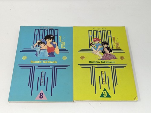 Ranma 1/2 #8 And#9 Manga English Viz Rumiko Takahashi 1999
