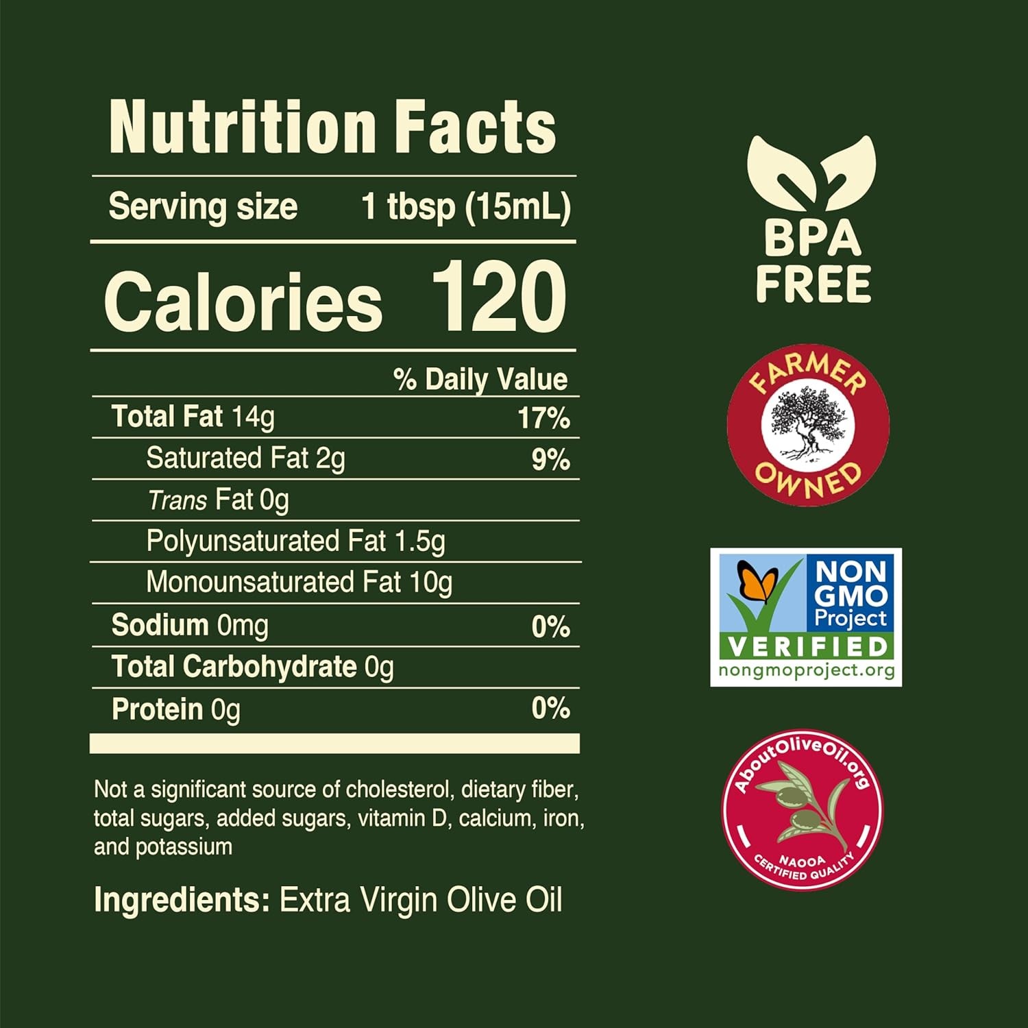 Pompeian Robust Extra Virgin Olive Oil, Contains Polyphenols, First Cold Presse