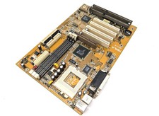 Biostar M5ALA VER 2.0 Scheda Madre Socket 7 Retro Non Testato