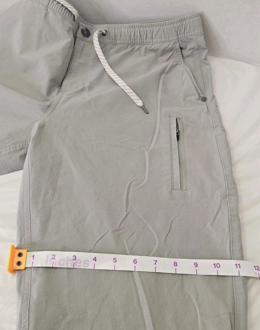 Vuori Men Ripstop Climber Pants V412 Gray Talc XL 36x31 Cargo Hiking Casual EUC image 10