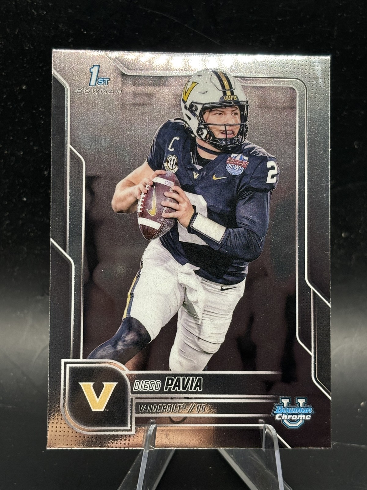 2025 Bowman University Chrome - Diego Pavia #190 (RC)