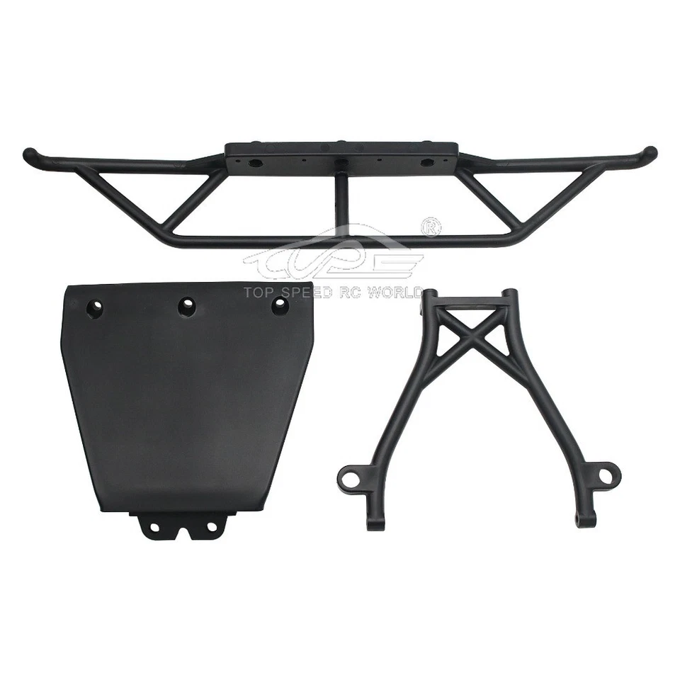 TSRC Kunststoff Frontstoßstangen Kit für Losi 5ive T RV Lt Km X2 Teile 1/5 RC - Bild 4 von 4