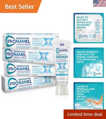 4-Pack Intensive Enamel Repair Toothpaste for Sensitive Teeth - Mint Flavor