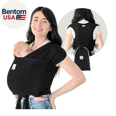 Baby Wrap Carrier Ring Sling - Easy to Wear, Adjustable D-Lite Baby Carrier Newb