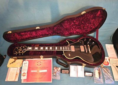 Gibson '68 Les Paul Custom Reissue 2004 Upgraded, 9.5/10, w/COA & Original Parts