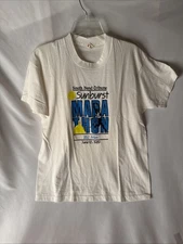 Vtg 80s South Bend Tribune Marathon Shirt Mens XL 1989 SINGLE Stitch Screen Star