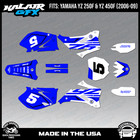 Graphics Kit for Yamaha YZ250F YZ450F (2006-2009) YZ 250F YZ 450F Future-Blu Shf