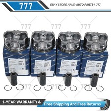 4PCS Pistons & Rings Φ83mm Φ23mm STD/+0.5MM For VW GTI Audi A4 A5 A6 Q5 2.0 TFSI