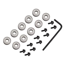 10Pcs Router Bits Top Mounted Ball Bearings Guide for Router Bit Bearing Repairi