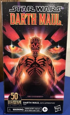 Star Wars Black Series Lucasfilm 50th Anniversary DARTH MAUL (SITH APPRENTICE)