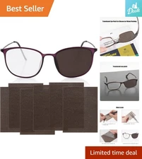 6 Pack Reusable Translucent Eye Patches - Stylish Aid for Lazy Eye Recovery