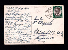 Bahnpost 1934  - "Giessen - Fulda"    (1212-X)