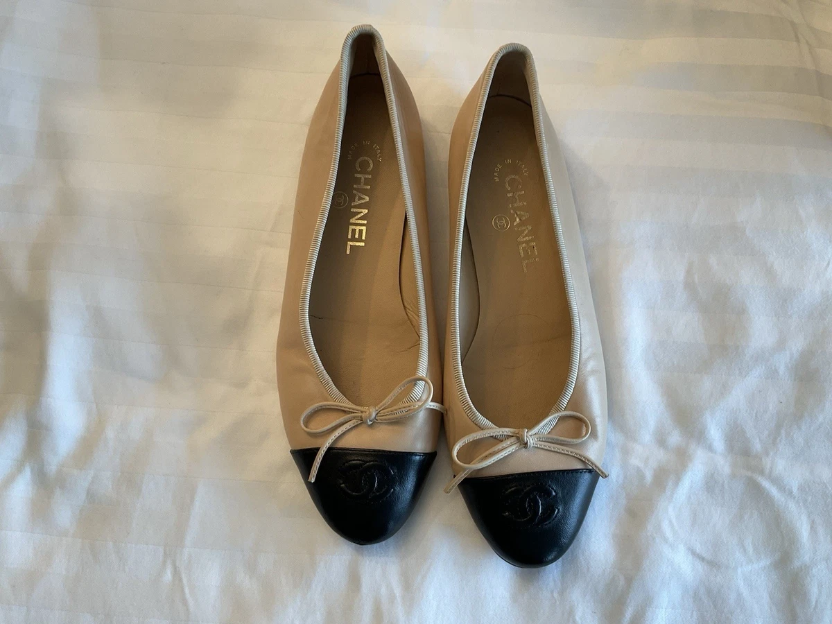 CHANLバレリーナ CHANEL Round Toe Chanel Ballerina Flats for Women for sale | eBay