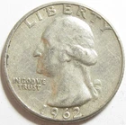 1962 Washington Quarter - 90% Silver - #11305-126