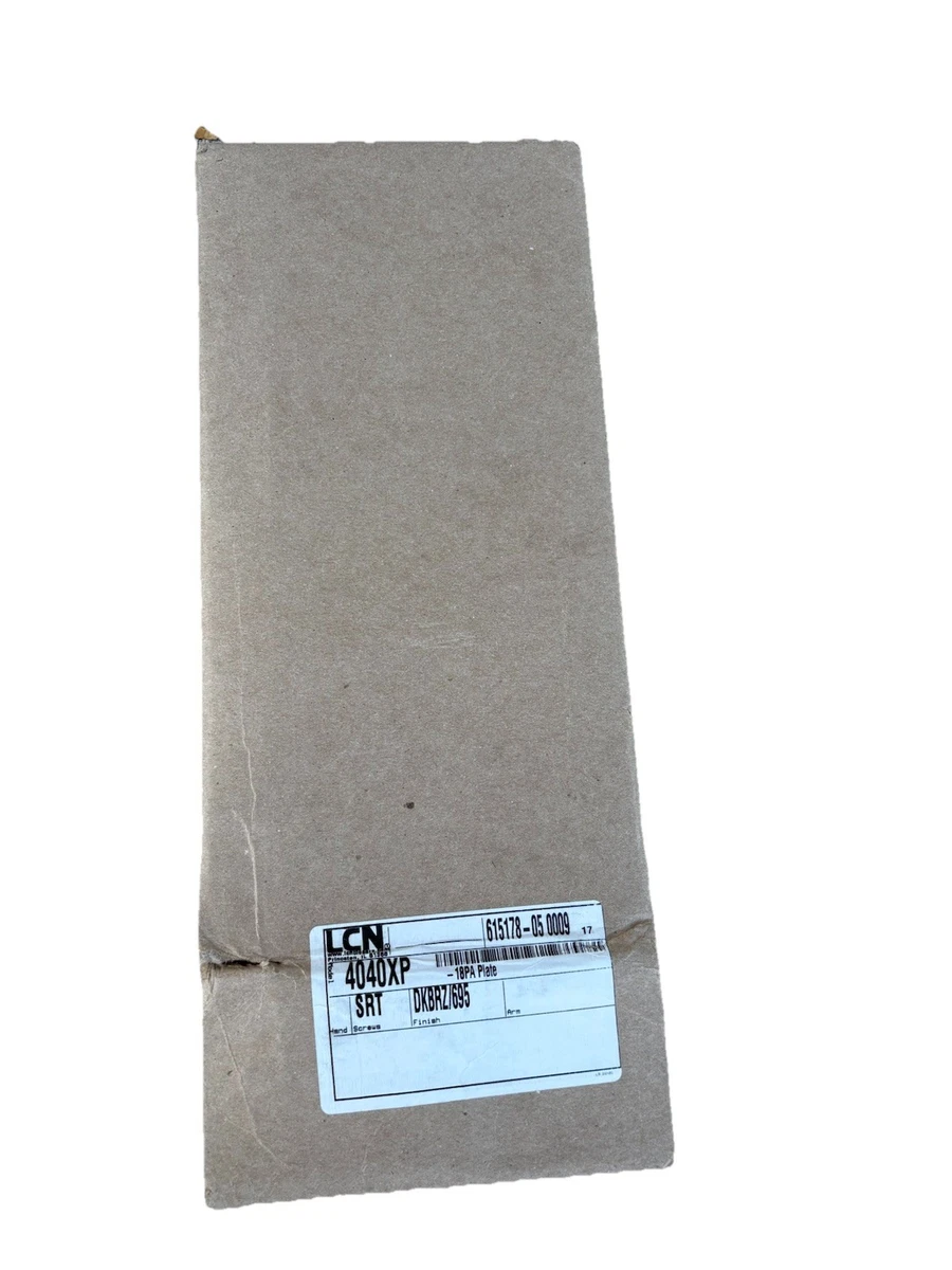 LCN 4040XP -18PA Plate photo 1