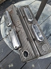 Mickey Thompson Vintage 70s Sbc Valve Covers Woffenhauser Breathers Lqqk