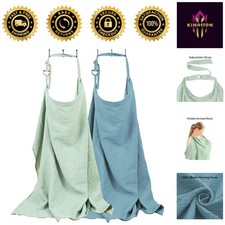 Adjustable Muslin Nursing Covers - Perfect for On-the-Go Breastfeeding Moms