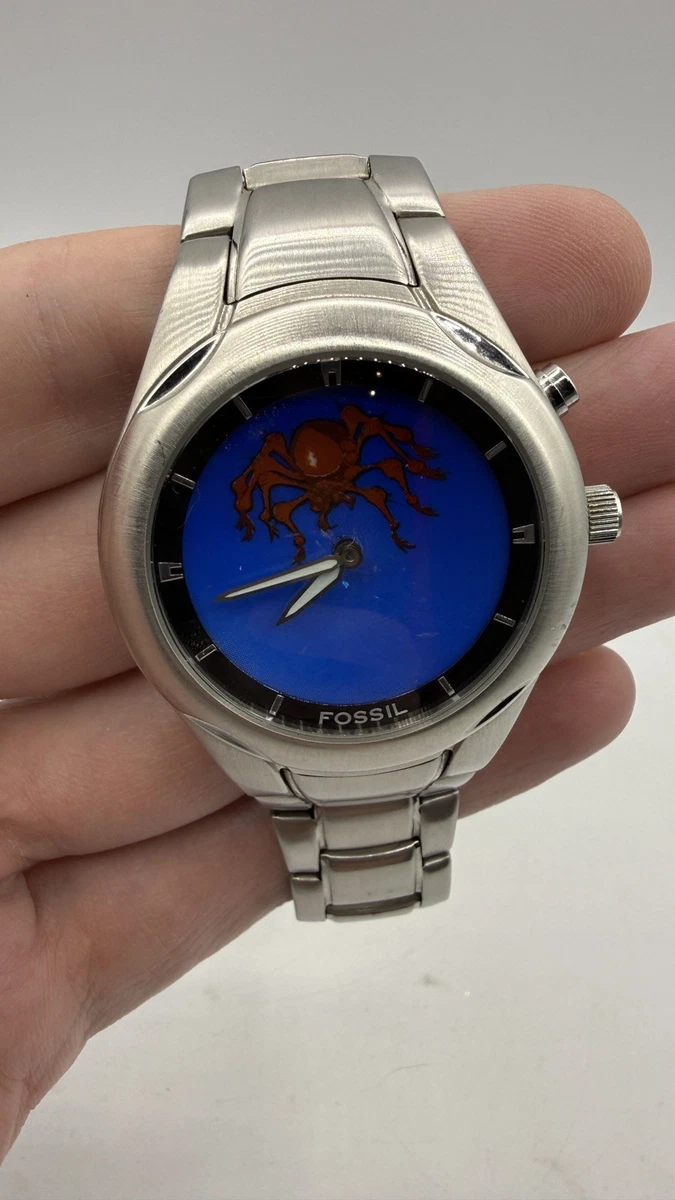 未使用保管品 FOSSIL BIG digital watch yk2 ひらがな FOSSIL
