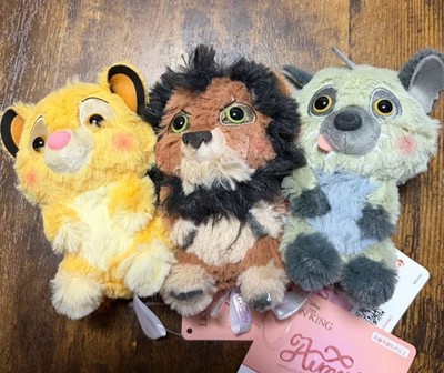 Disney König der Löwen Aimery Mini Maskottchen Plüsch 3er Set Simba Scar Edo ...