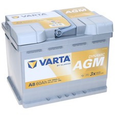  VARTA AGM A8 60 Ah 12V 60Ah Starterbatterie ersetzt 55 56 61 64 65 70 74 75 Ah