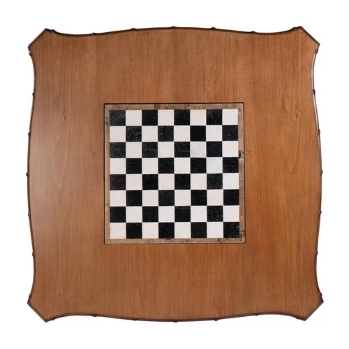 Butler Specialty Company Osman 36"W Square Wood Chess-Checker Table-Brown - Picture 4 of 5