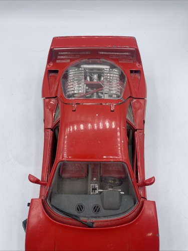 Burago 1987 Ferrari F40 Made In Italy 1/18 Scale Original - Picture 3 of 11