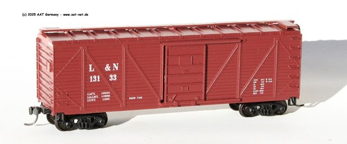 Roundhouse H0 1098-2 - 40´ Wood Boxcar L&N #13133 (assembled), aga NEW & OVP | Zustand: Neu