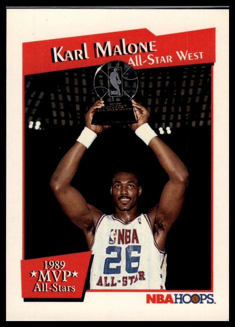 1991-92 Hoops #X Karl Malone MVP All-Stars