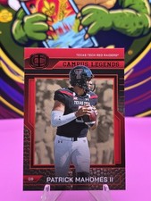 2025 Panini Icon Collections Mahomes Patrick II #CL-3 Campus Legends Red Foil