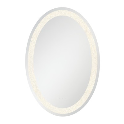 Eurofase Lighting 48115 Silvana 21-3/4'' W x 31-1/2'' H Modern Oval - Silver