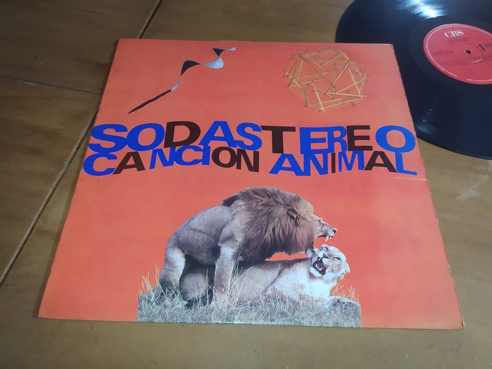 Soda Stereo - Cancion Animal ULTRA RARE Promo Vinyl Lp Venezuela CBS 1990 - Image 3 of 4