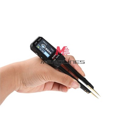 Digital Smart Bridge Tweezer LCR SMD ESR Tester Ohm Capacitance Test Multimeter