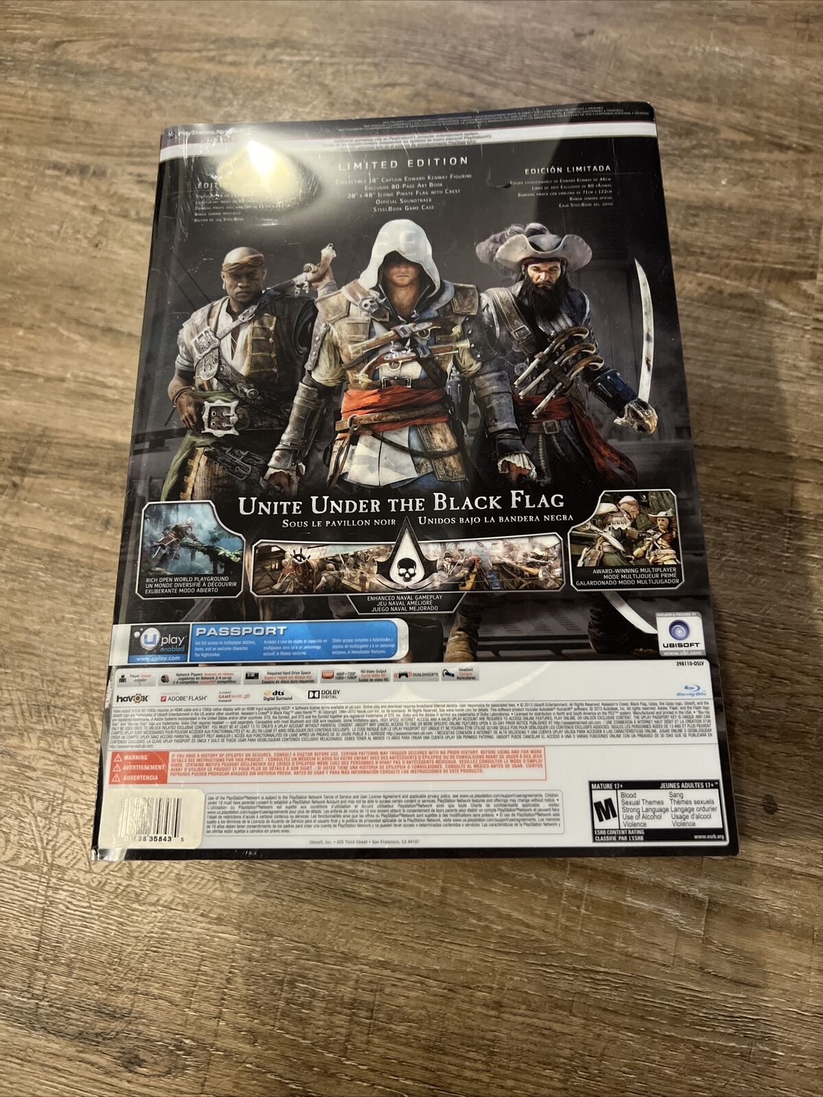 Assassin's Creed IV 4: Black Flag Collector's Edition PS4 Complete  Excellent