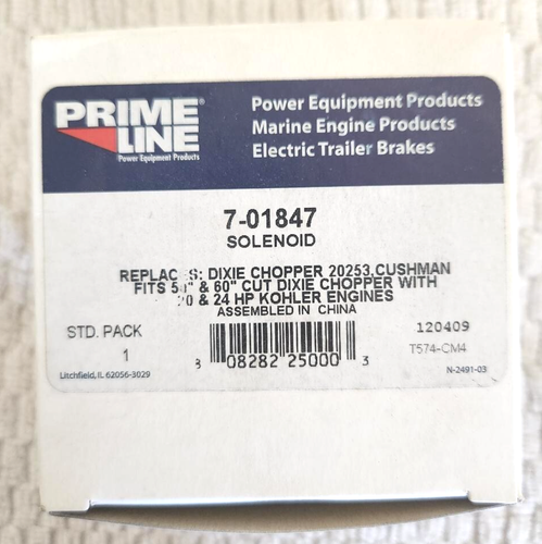 Prime Line 7-01827 Solenoid; Replaces Dixie Chopper 20253 - Picture 4 of 4