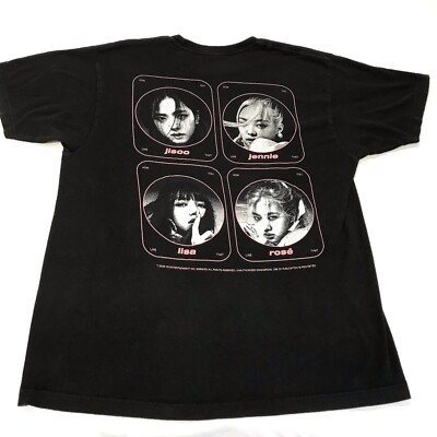 Black Pink How You Like That Black Shirt Kpop Tour L 2020 Official Merch