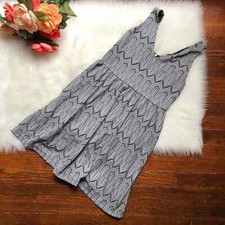 Lucky Brand V Neck Textured Dress, Women's Size Small