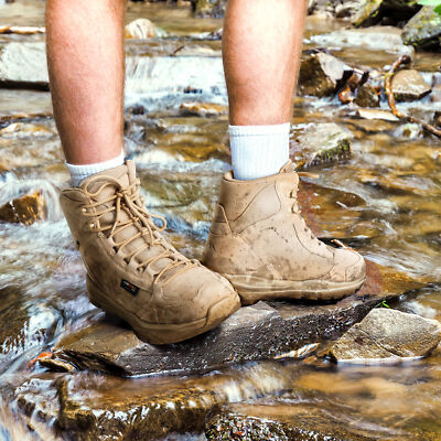 NORTIV8 Men's Waterproof Military Tactical Boots Outdoor