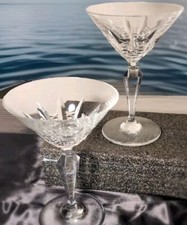 2 Champagne Glasses Stamped Baccarat - France