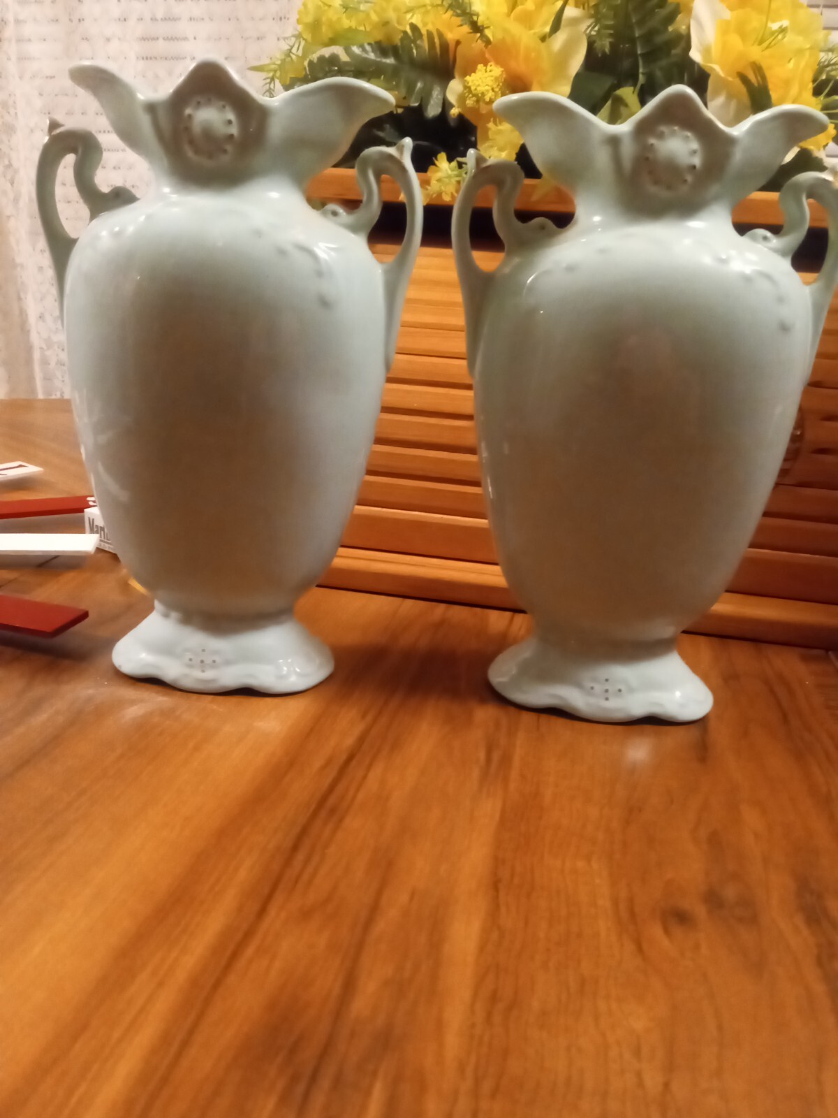 vintage fenton glass beautiful light green vases eBay