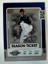 2021 Panini Contenders #42 Jonathan Gray Optic Colorado Rockies Baseball