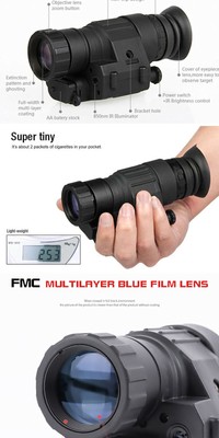 Pv 1011 Digital Pvs 14 Telescopic Infrared Night Vision Monocular Scope Ebay Pv 1011 Digital Pvs 14 Telescopic Infrared Night Vision Monocular Scope Ebay