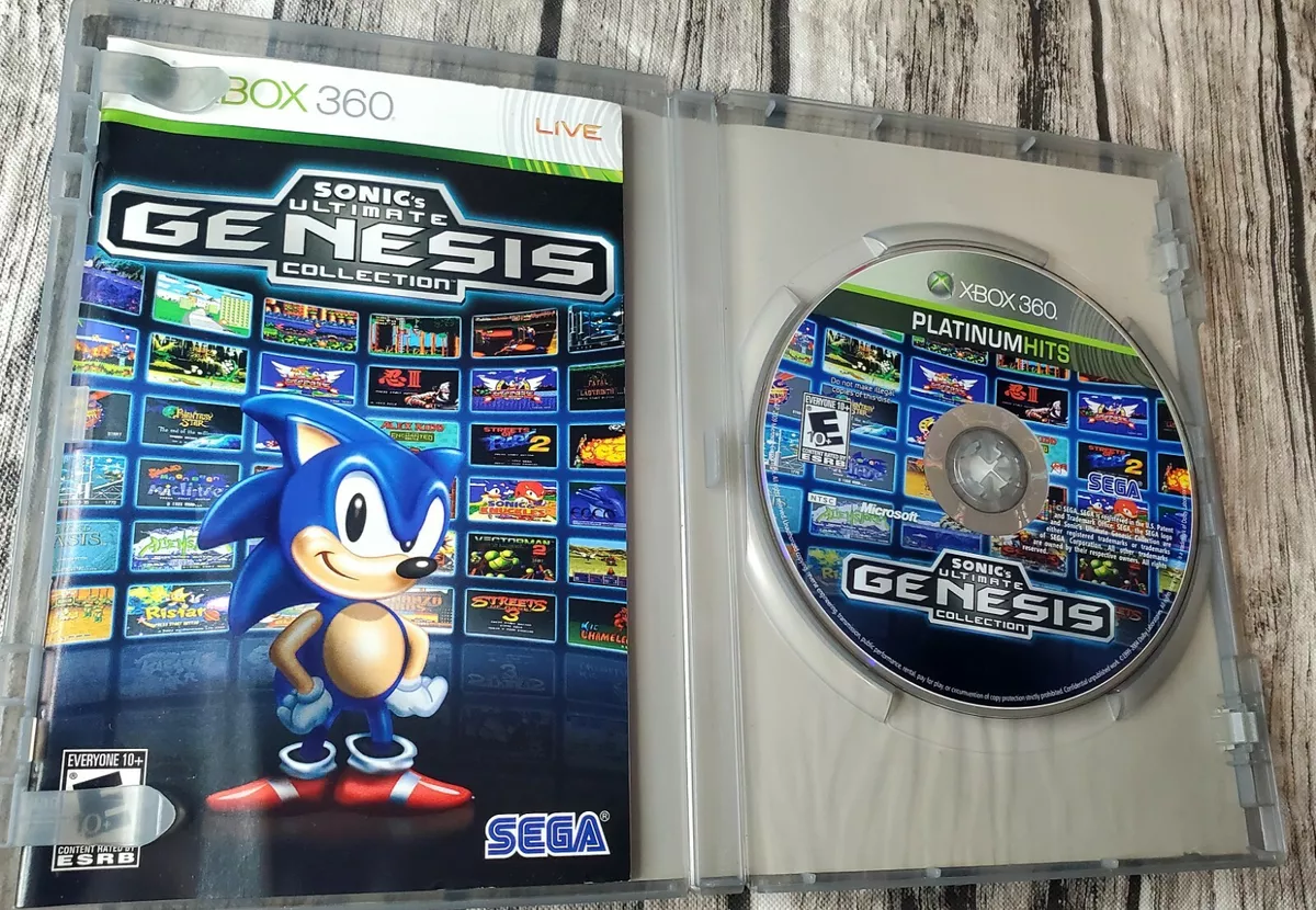 XBOX 360 GAME SONIC ULTIMATE GENESIS COLLECTION NEW 10086680348