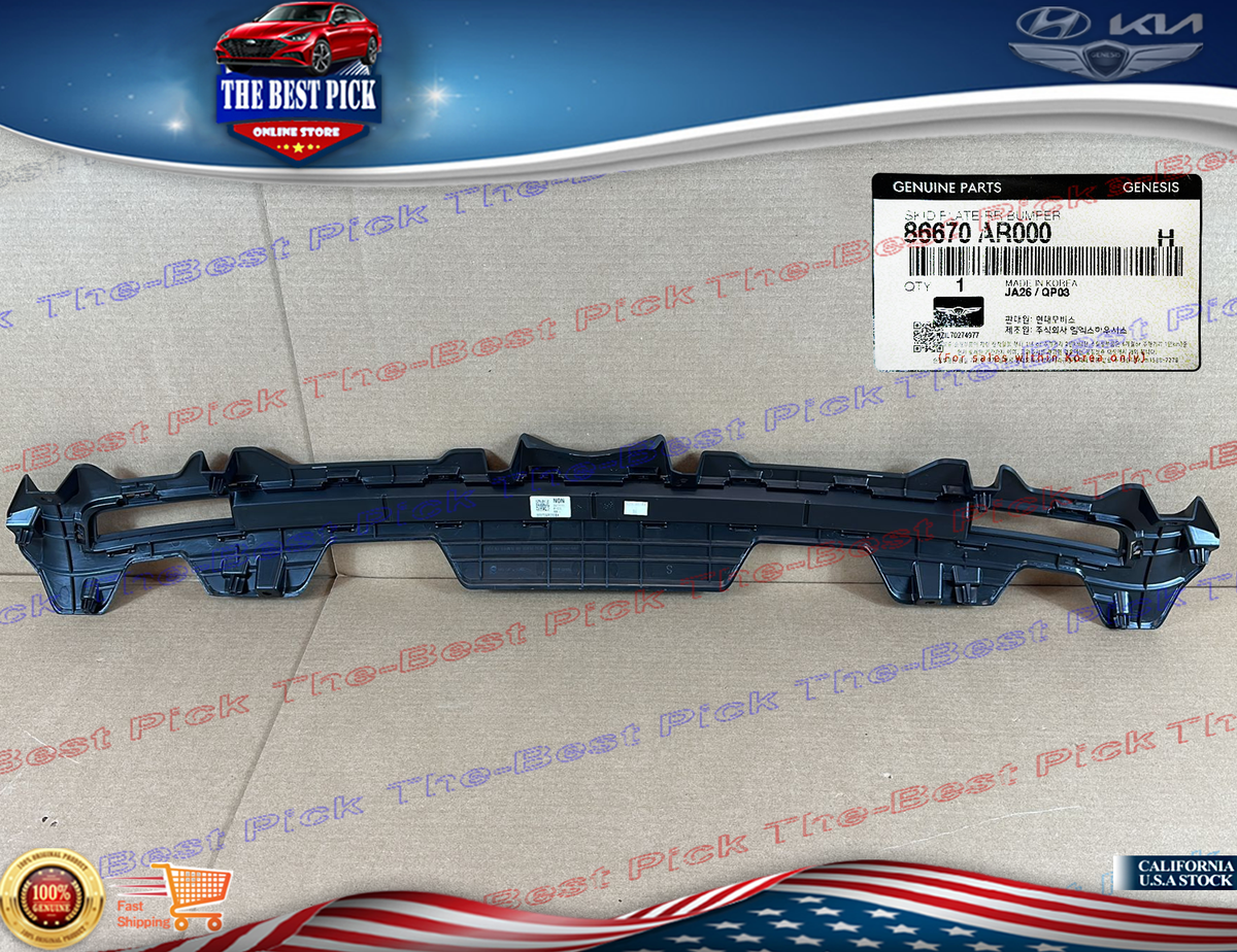 REAR Bumper Skid Plate Panel Lower 86670AR000 ⭐OEM⭐ 2.5L Genesis