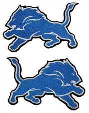 Lions Football 100% Stitched Embroidered Iron On Patch Barry Sanders