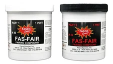 Fas-Fair #26 Epoxy Fairing Compound Quart Kit