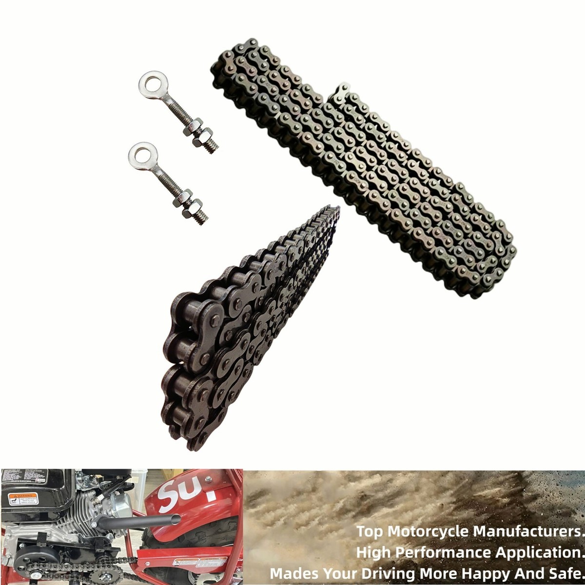 Catena Per Coleman 196cc CT200U E BT200X: La Tua Mini Bici Riprende Vita Con Una Trasmissione Robusta E Duratura