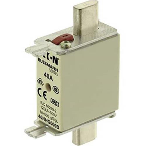 Fusible de doble indicación Eaton Bussmann 40NHG000B-400 40A 400V - Imagen 1 de 1